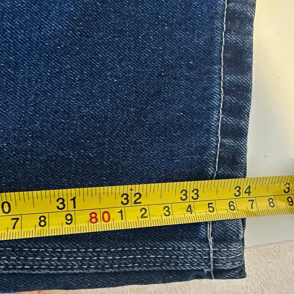 Carhartt NWT Loose Fit Denim Rib Overalls Size 38x34 Workwear Farm Chore Pockets - Picture 16 of 16